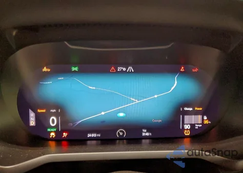 2023 Polestar 2 z USA, uszkodzony, nr VIN YSMEG3KA6PL127292